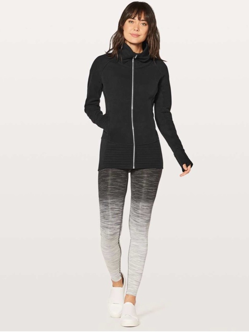 Lululemon Black Radiant Jacket size 10 - Picture 3 of 5
